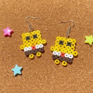 Spongebob earrings